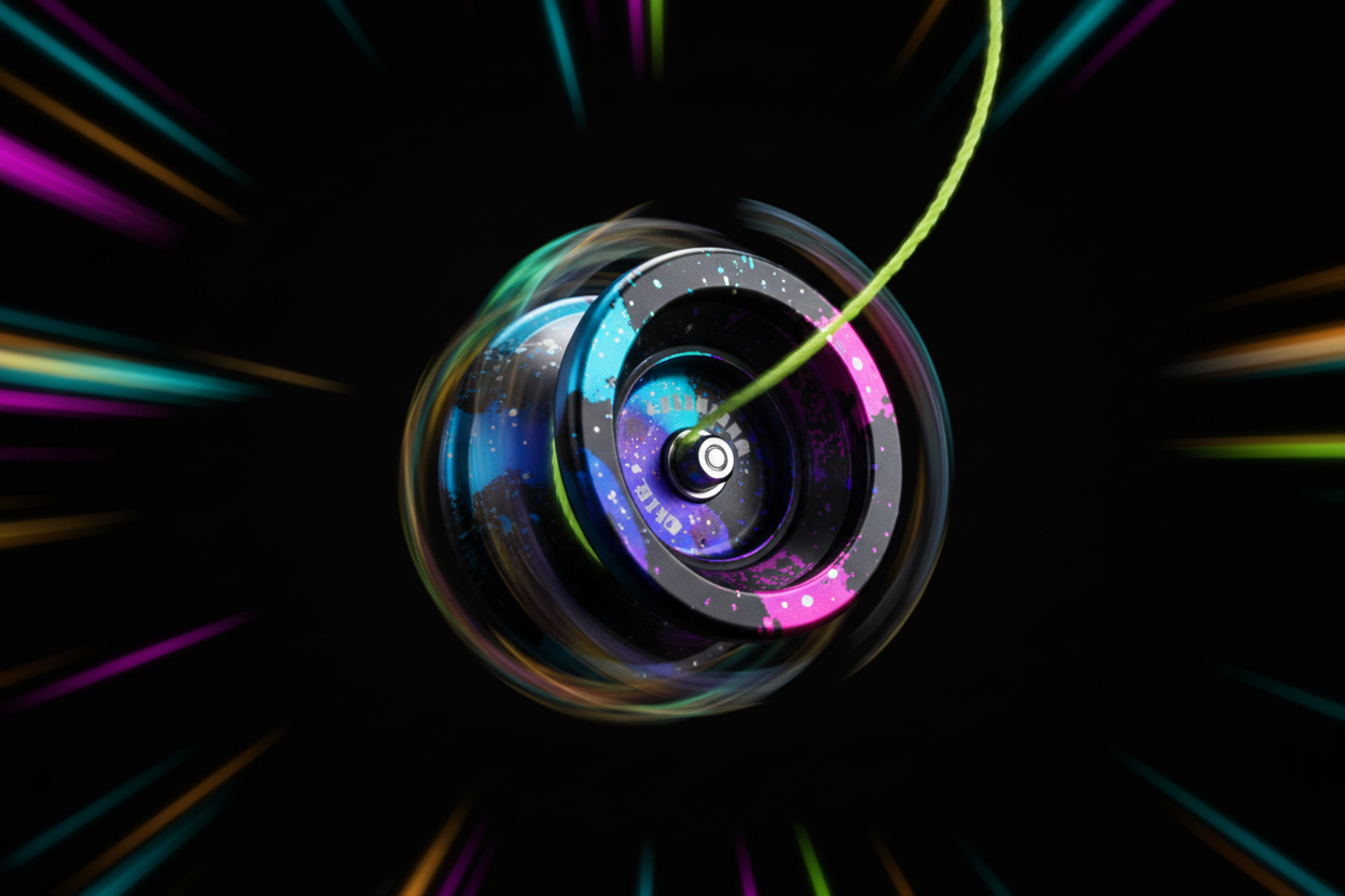 Rainbow Holographic Yoyo
